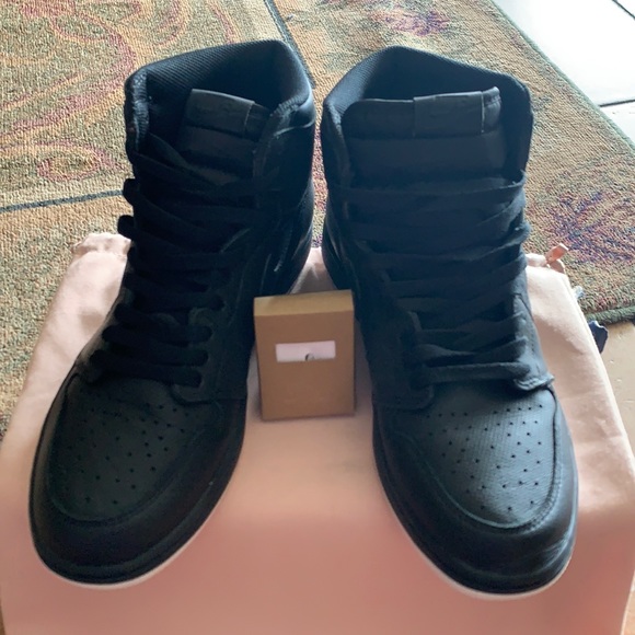 Jordan High Nike Air Retro Perforated Sneakers